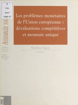 cover image of Les Problèmes monétaires de l'Union européenne
